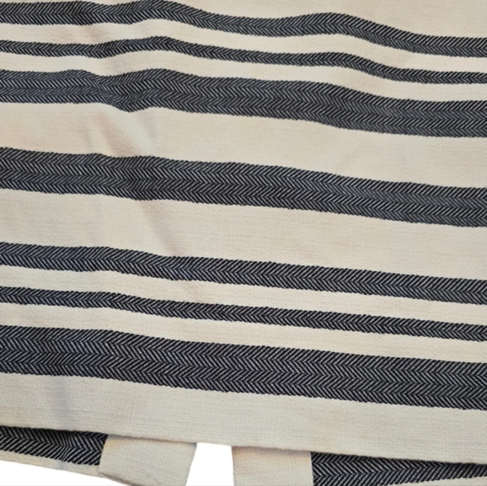 J. Crew Nautical Stripe‎ Pencil Skirt Knee Length Business Casual Womens